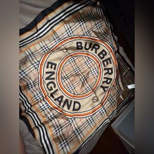Burberry silk scarf